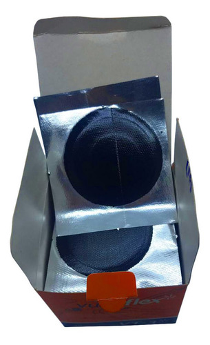 Imagem 3 de 4 de Reparo P Pneu Sem Camara 60mm Cx C 40 Pçs Vt-3 Vulcaflex