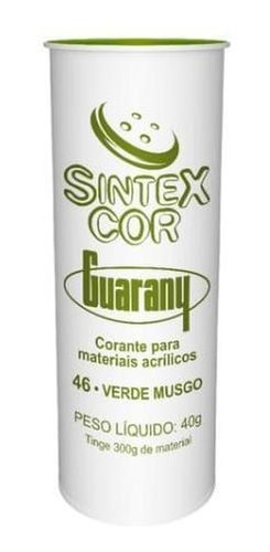 Corante Para Acrílicos Sintexcor Guarany Verde Musgo