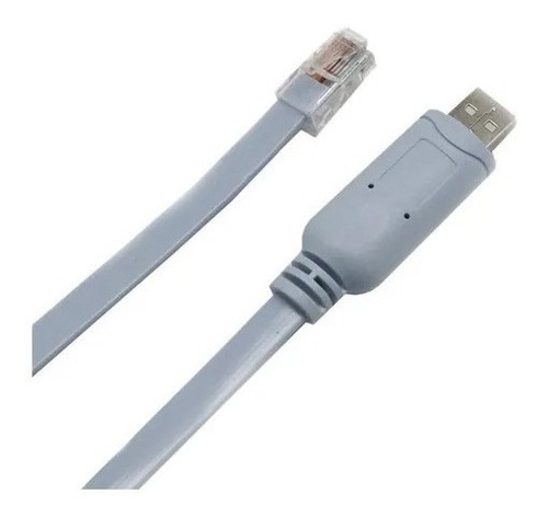 Imagen 4 de 5 de Cable Consola Cisco Usb Rj45, Se Conecta Directamente A Usb