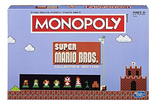 Monopoly Super Mario Bros Edicion De Coleccion