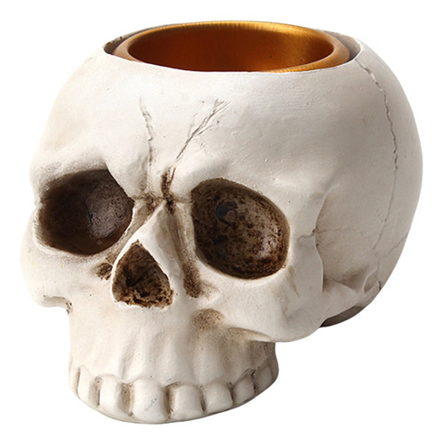 Vela Crafts Con Forma De Calavera, Soporte Para Velas De Té