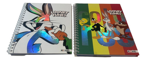 Cuaderno Mooving Espiral A4 Tapa Dura 120 H Ray Looney Tunes Color MULTICOLOR 9419