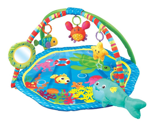 Imagen 2 de 4 de Gimnasio Bebé Felcraft Fitch Baby Bajo El Mar
