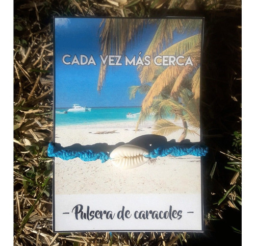 Imagen 5 de 9 de Pulsera De Caracol - Brazalete De Caracoles Pulsera Verano