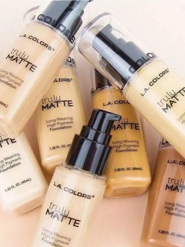 Base De Maquillaje Truly Matte L.a. Colors - 354 Soft Beige 354 Soft Beige
