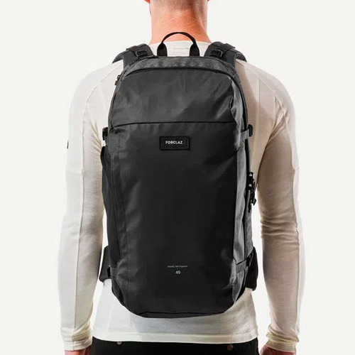 Mochila de viaje 40 L Ecodesign Travel 500 Color Negro
