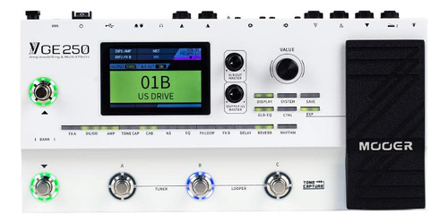Mooer Ge250 Multi Effects Processor With Fx Loop, Tone Ca...