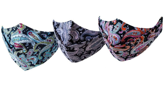 Bandana De Motorista De Cachemira De Color En Contraste De H Bandana De Motorista De Cachemira De Color En Contraste De H