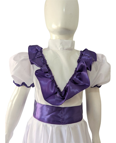 Traje Típico Aguascalientes San Marcos Violeta Oscuro 2