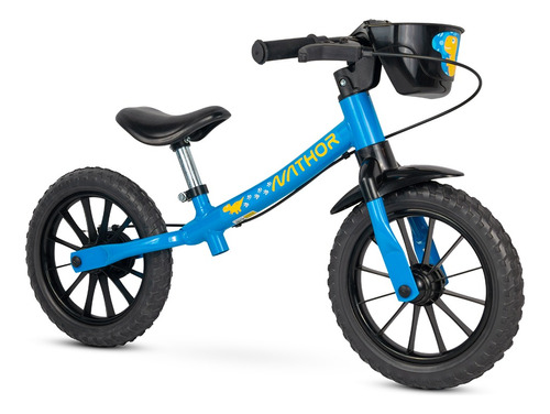 Bicicleta Balance Infantil Sem Pedal Equilíbrio Nathor Cores