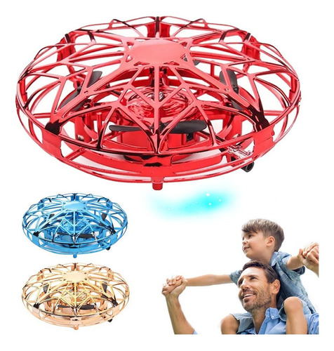 De Mini Drone Disco Volador Infantil Sensor Ufo Mano