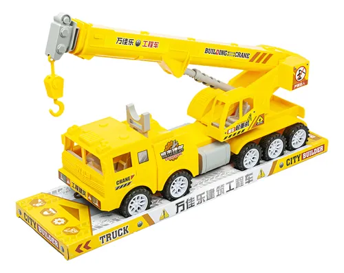 comprar Camión Grúa De Juguete 44cm Con Sonido Y Movimiento Realista