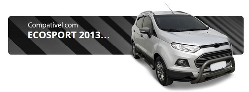 Estribo Oblongo Cromado Ecosport Nova Todas 2013 Acima