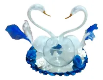 Comprar Originales Centros De Mesa Para Casamientos Cisnes Vidrio