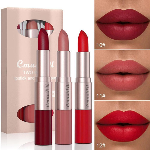 Cmaadu 3 En Lápiz Labial Y Lápiz Labial