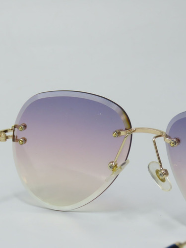 Óculos De Sol Feminino Presentegod Osf-21 Haste Roxo Desenho Roxoc5