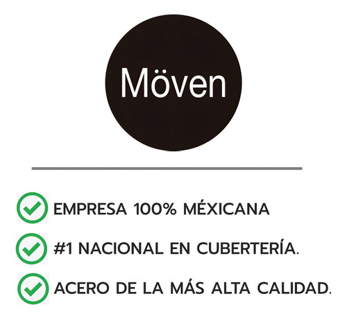 Cuchara Cafetera Acero Inoxidable 12 Piezas Moven Gamma