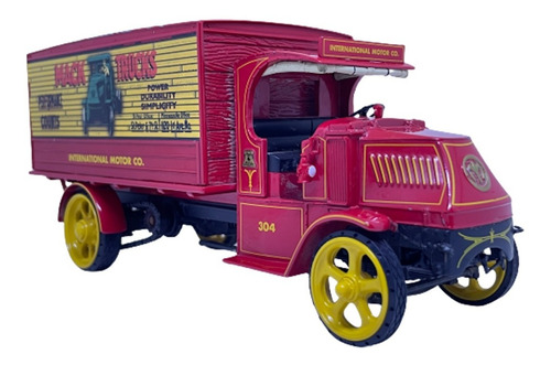 Mack Ac Bulldog Caminhão Báu Trucks Antigo First Gear 1/34