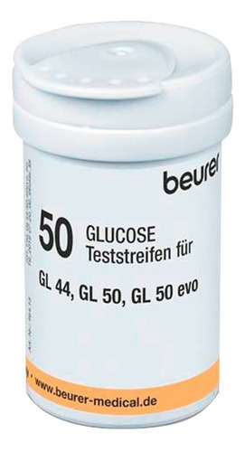 Tiras Reactivas Para Glucometro  Gl 44 - Beurer 