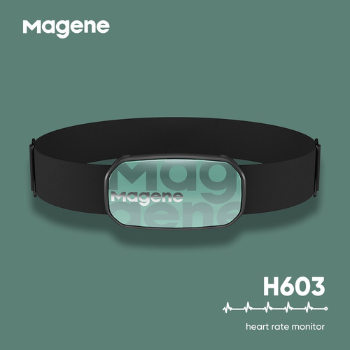 Imagen 4 de 8 de Monitor Banda Frecuencia Cardiaca Magene H603 Para Ciclismo