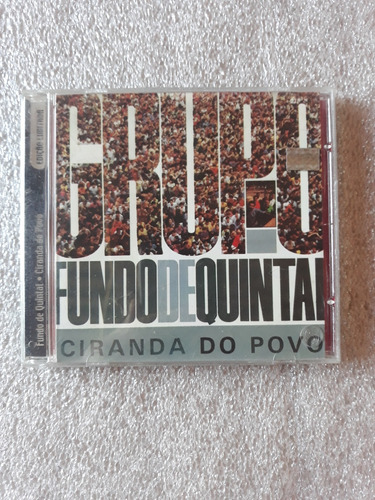Cd Grupo Fundo De Quintal - Ciranda Do Povo   2000