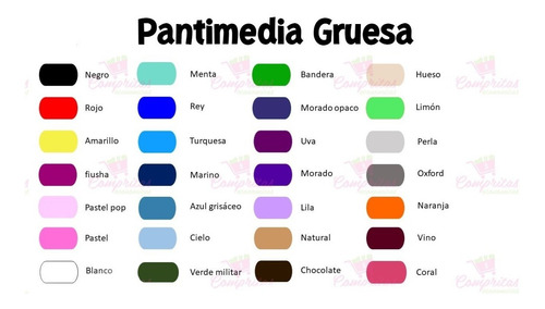 Imagen 2 de 8 de Pantimedias De Colores Gruesas Opacas Moda Japonesa Fashio*n