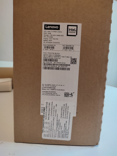 Laptop Gamer Lenovo Legion 5, I7 16gb Ram 1tb Hdd 128gb Ssd (Usado)