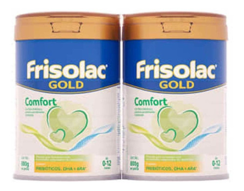 Frisolac Etapa2 Gold Confort Formula Infantil 2 De 800g C/u