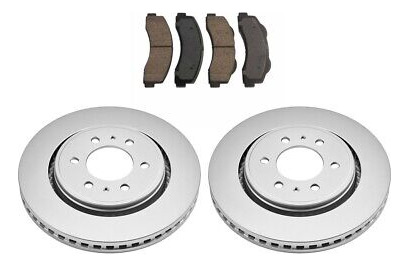 Kit-090821-226 Sure Stop 2-wheel Set Brake Disc And Pad  Ttl