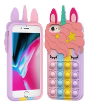 Comprar Funda Para iPhone 6\u002F6s\u002F7\u002F8\u002Fse 2020 Rainbow 4.7 PuLG Silicon
