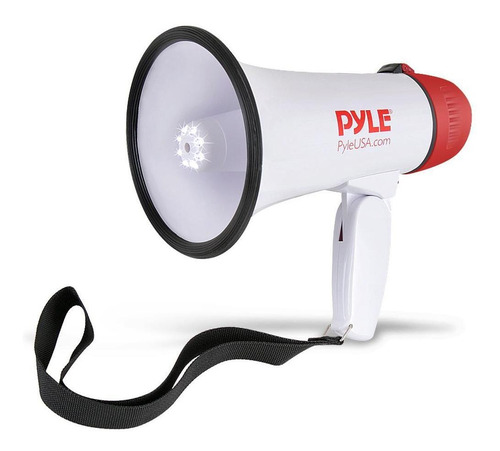 Megáfono O Altavoz Y Luces Led Pyle-pro Pmp37led