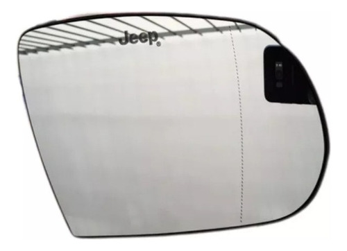 Espejo Vidrio Izquierdo Jeep Compass Original