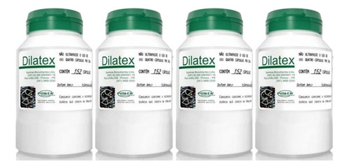 Dilatex 152 Cápsulas - 4 Unidades - Power Supplements