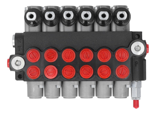 Válvula De Control Del Cargador De Tractor Hidráulico, 6 Bob