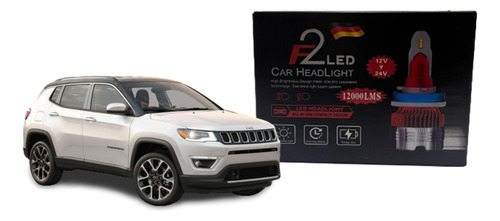 Luces Cree Led 24.000lm F2 Jeep Compass (instalación)