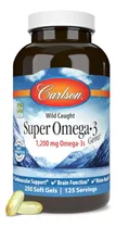Comprar Carlson Super Omega-3 Gems, 1200 Mg De Omega-3, Capturado En