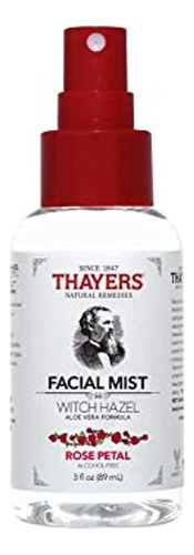 Thayers-tóner De Niebla Facial  Pétalos De Rosa Sin