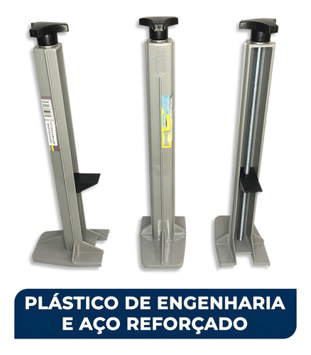 Soporte para reglas Mason de 12 niveles para colocar pisos grises
