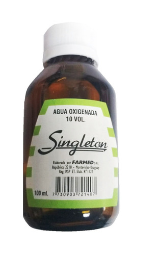 Agua Oxig 60 V 100cc Singleton