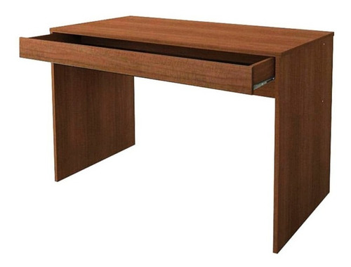 Imagen 2 de 2 de Escritorio Mosconi 720 1 cajón melamina de 120cm x 77cm x 60cm tabaco