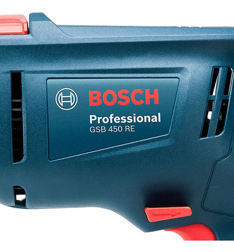 Imagem 4 de 5 de Furadeira De Impacto Profissional 450w 127v Bosch