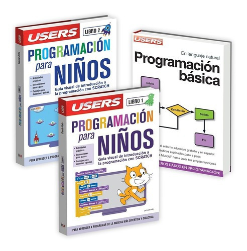 Libros Users: Programación Para Niños E Introducción A La Programación, De Caludio Peña; Leonel Saafigueroa. Editorial Users - Redusers - Usershop, Tapa Blanda En Español, 2018