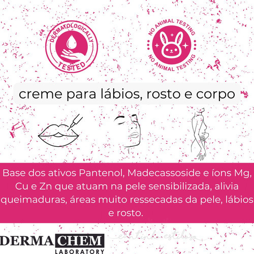 Creme Multireparador Myracle Plast Hidratante Dermachem Momento de aplicação Dia/Noite Tipo de pele Todo tipo de pele