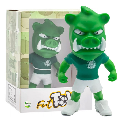 Boneco Mascote De Futebol Porco Gobatto Palmeiras Fut Toy