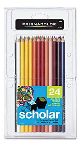 Prismacolor 92805 Lápices De Madera Color Escolar 24 Colores