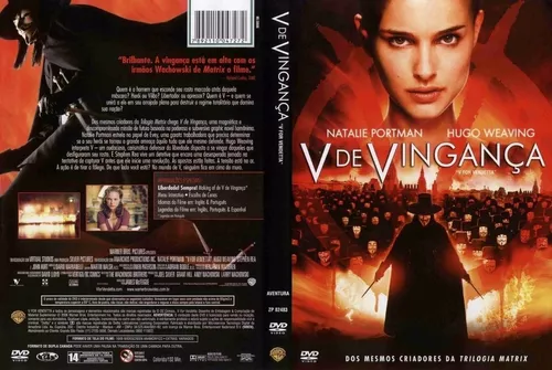 Poster Hugo Weaving e Natalie Portman V de Vingança