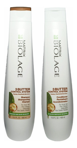 Biolage 3 Butter Vegano Cab Rebelde Y Con Friz Shamp+ Acond 