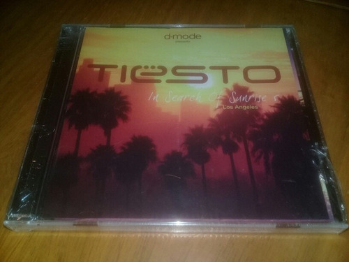 Tiësto In Search Of Sunrise Los Ángeles D-mode Cd Nuevo