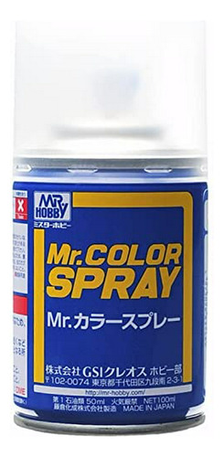 Pintura En Aerosol  Mr. Color 100ml, Acabado Mate