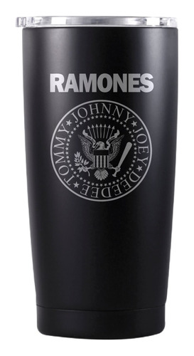 Termos Ramones Edición Especial Grabado Láser Nombre Gratis